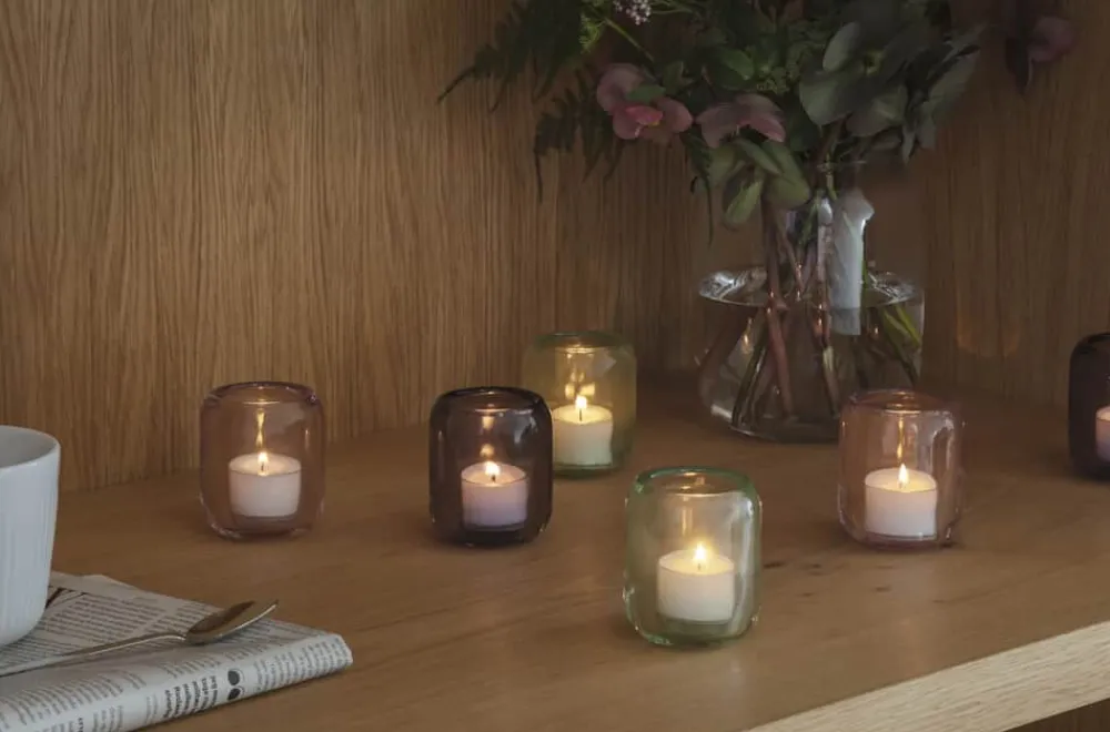 Outlet Acorn Fyrfadsstage - 2 stk. Lysestager|Lys