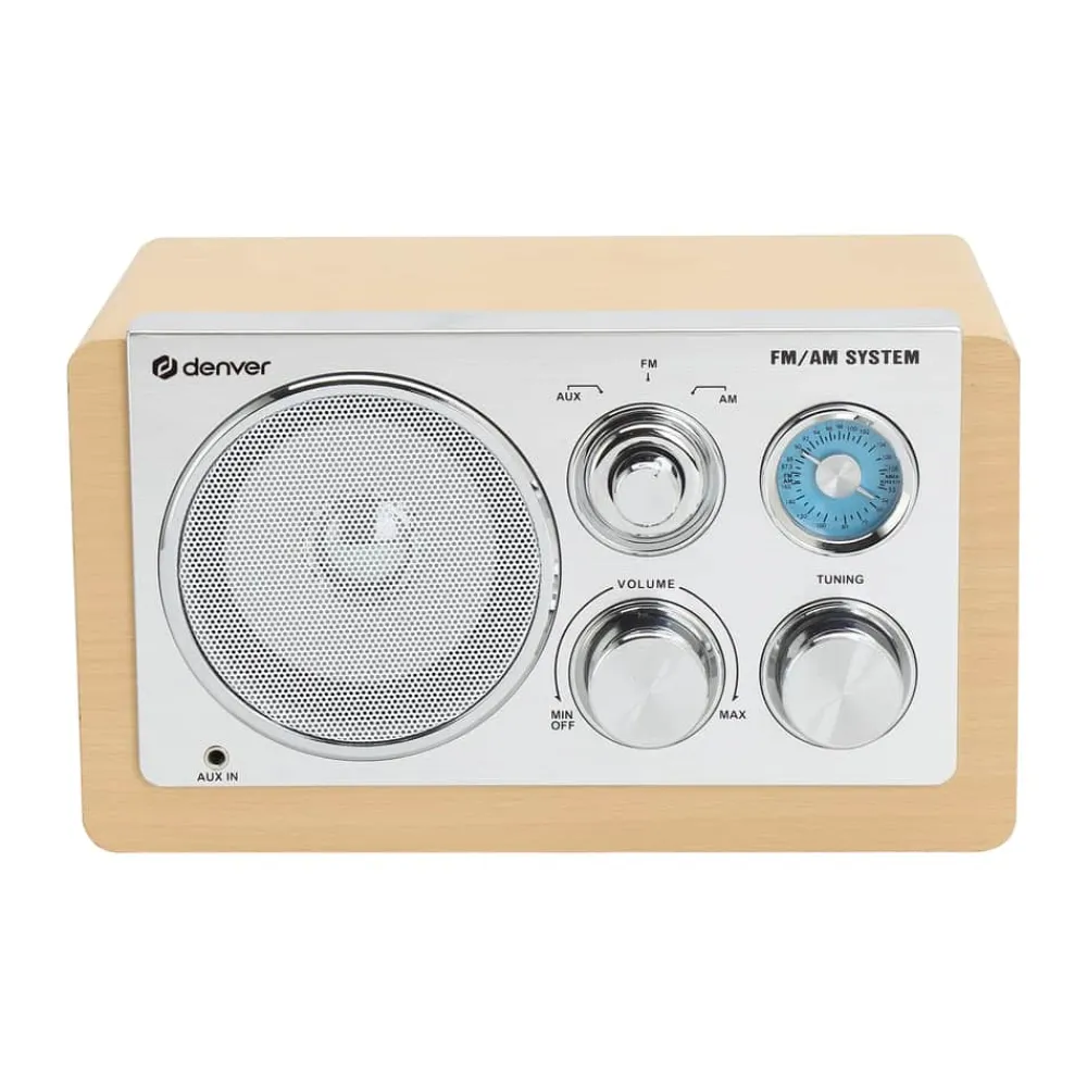 Hot Analog Radio Højtalere Og Hovedtelefoner