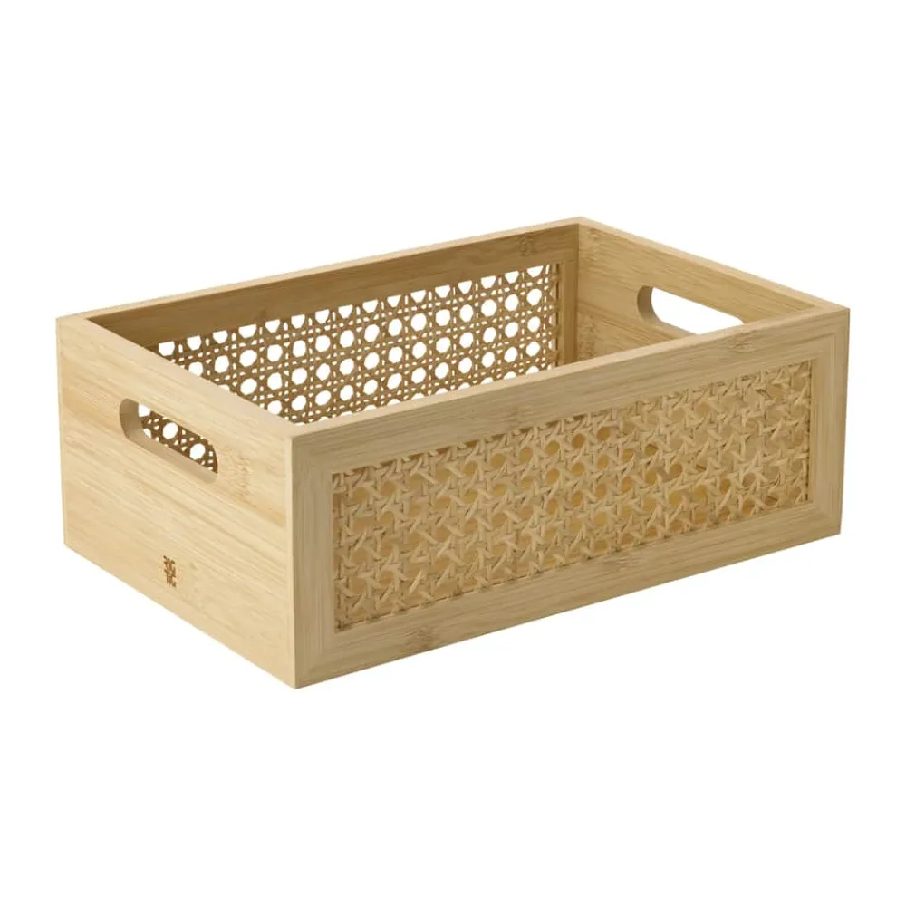 Outlet Bamboo Opbevaringskasse Kurve Og Kasser