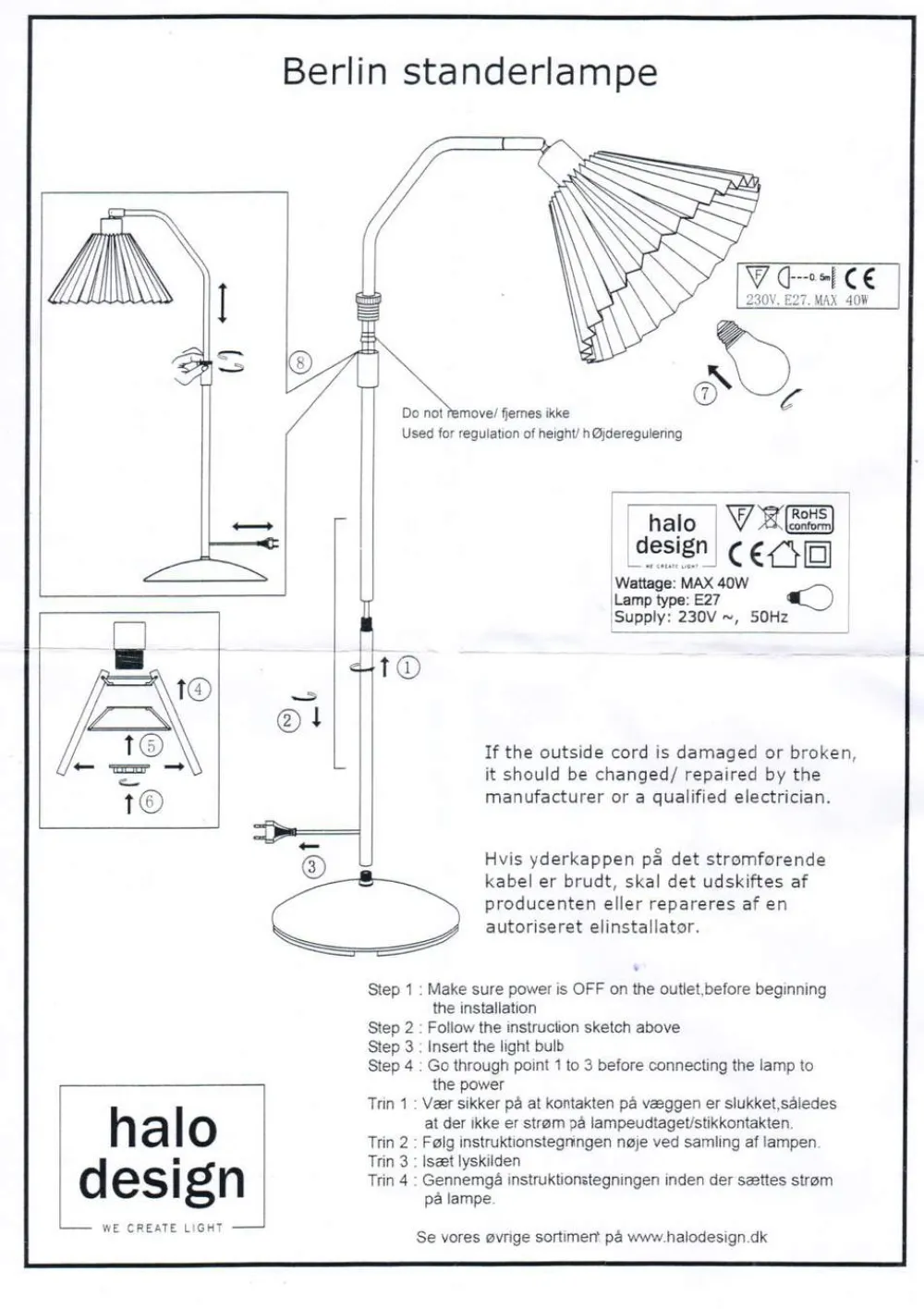 Best Berlin Gulvlampe Gulvlamper