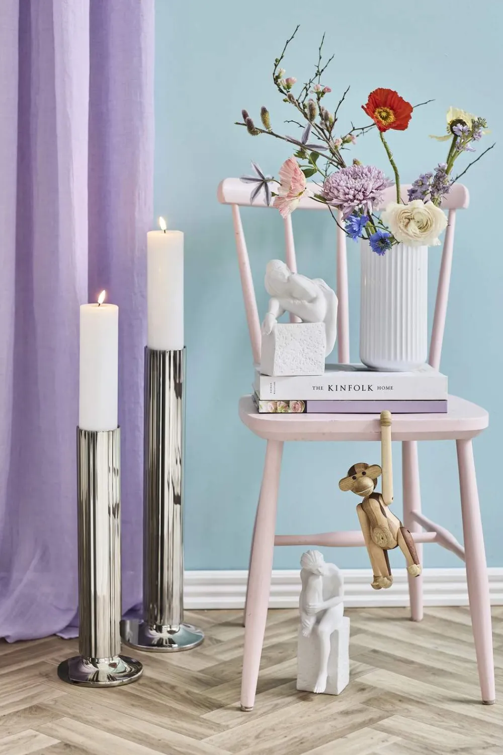 Online Bernadotte Gulvstage Lysestager|Lys