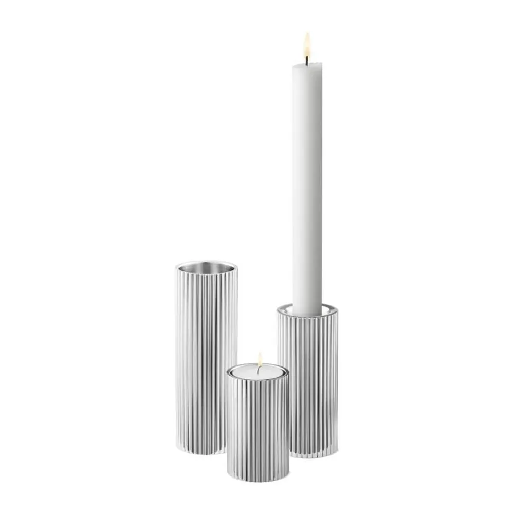 Bernadotte Lysestage - 3 stk. Lysestager|Lys