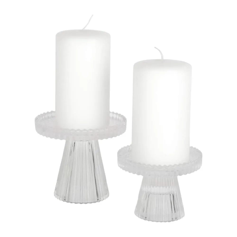 Outlet Bloklysestage Lysestager|Lys