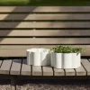 Clearance Blomma Planteskål - 2 stk. Urtepotteskjulere