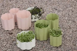 Clearance Blomma Planteskål - 2 stk. Urtepotteskjulere