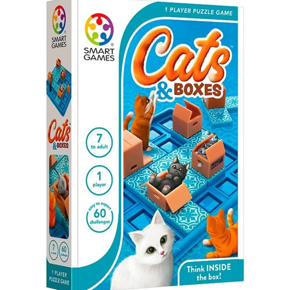 Best Brætspil - Cats & Boxes Bøger Og Spil