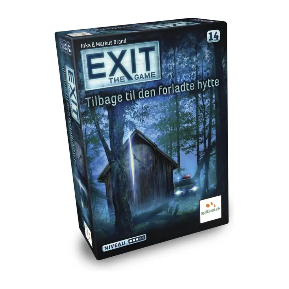 Discount Brætspil - Exit 14: Tilbage til den forladte hytte Bøger Og Spil