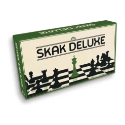Brætspil - Skak Deluxe Bøger Og Spil