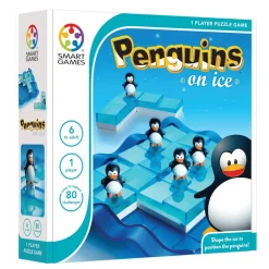 Outlet Brætspil - Smartgames Penguins on Ice Bøger Og Spil