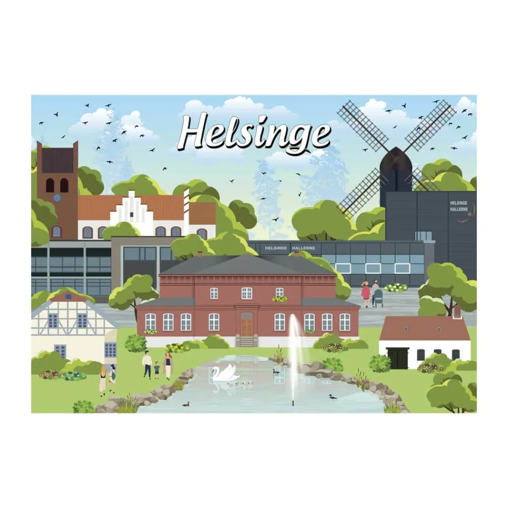 Sale By-koncept Puslespil - Helsinge Bøger Og Spil