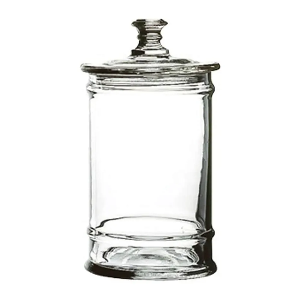 New Cambrai Glasbeholder m. låg Småopbevaring