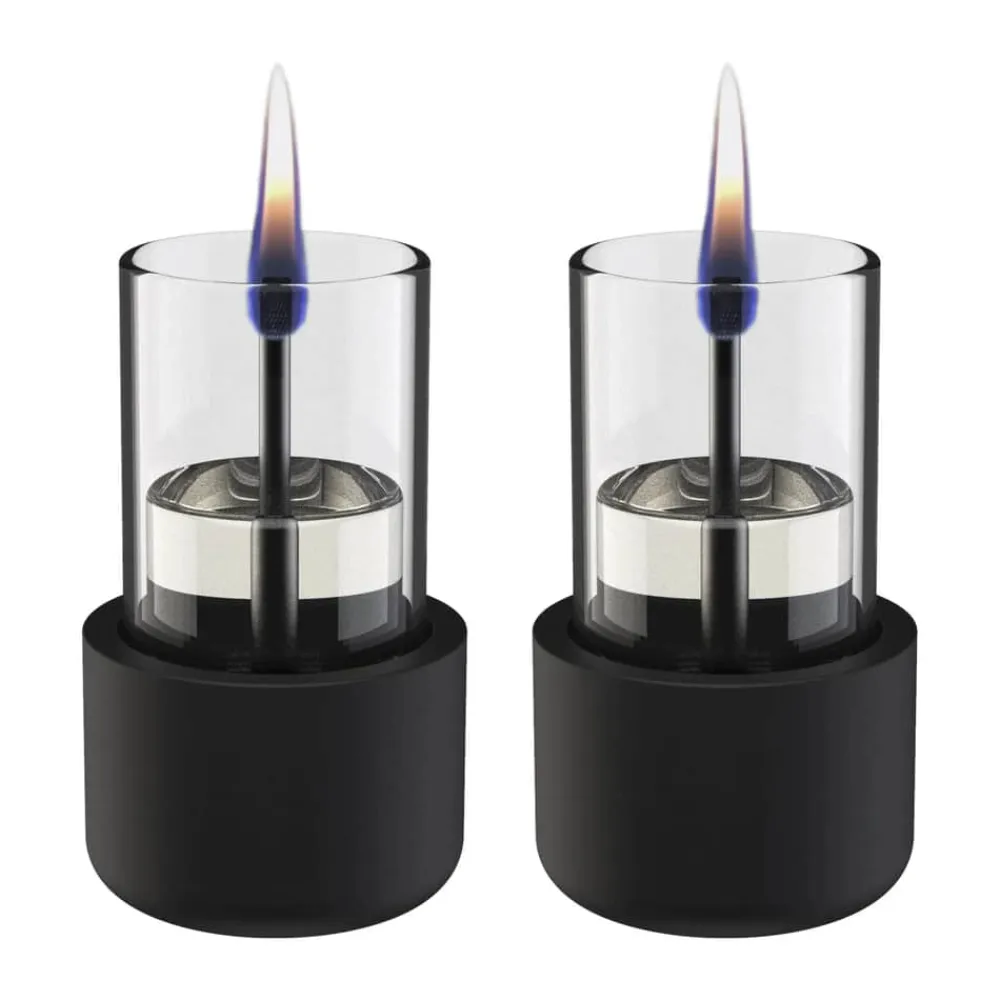 Hot Candle Bordlanterne - 2 stk. Hurricanes Og Lanterner