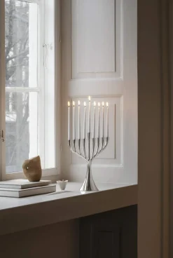 Cobra Menorah Lysestage Lysestager|Lys