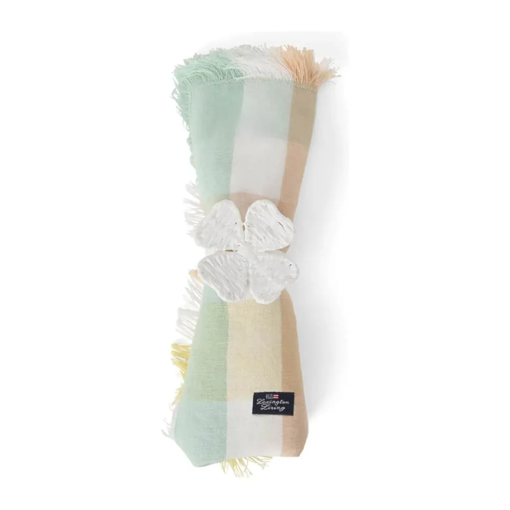 Clearance Costal Bloom Serviet Stofservietter