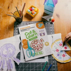 Cut & Learn Aktivitetsbog m. saks - 3 år Bøger Og Spil