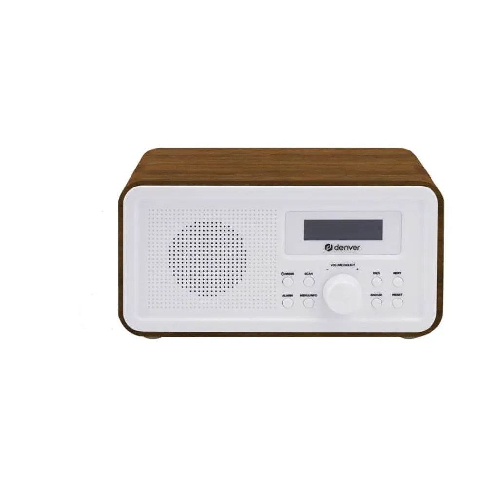 Outlet DAB+ PLL FM Radio Højtalere Og Hovedtelefoner