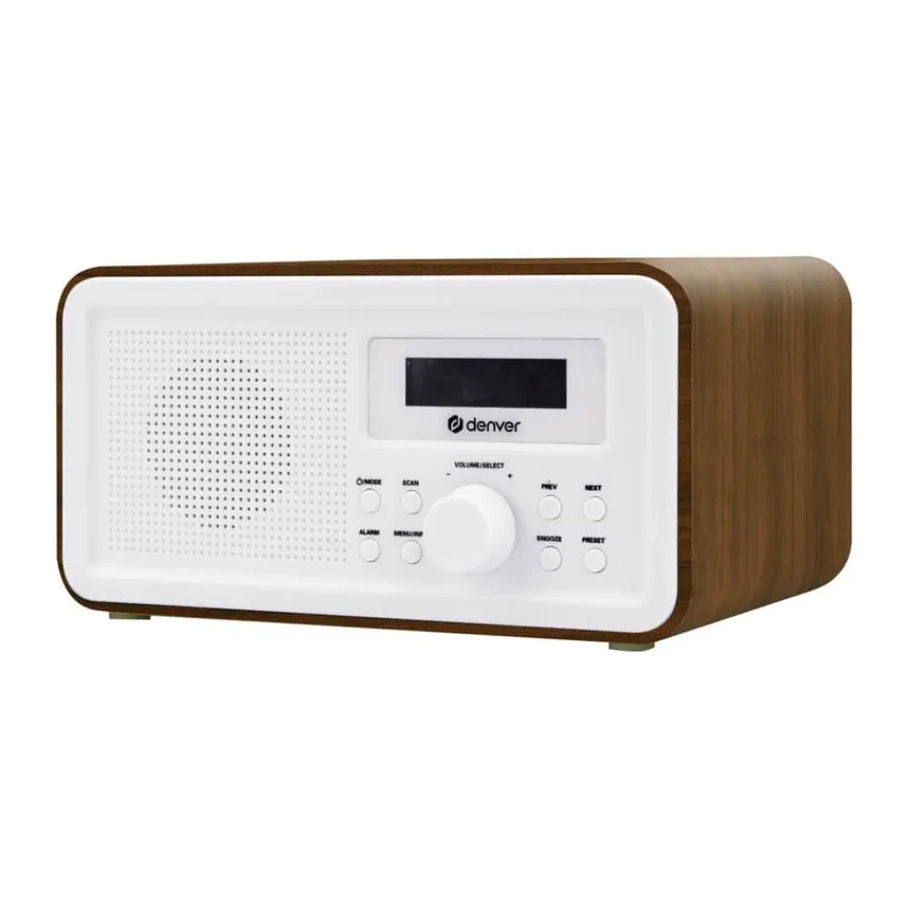 Outlet DAB+ PLL FM Radio Højtalere Og Hovedtelefoner