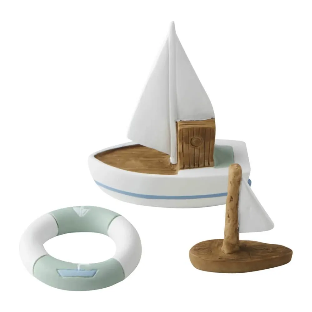 Clearance Dansk Sommer Figurer - Vandkanten - 3 stk. Figurer