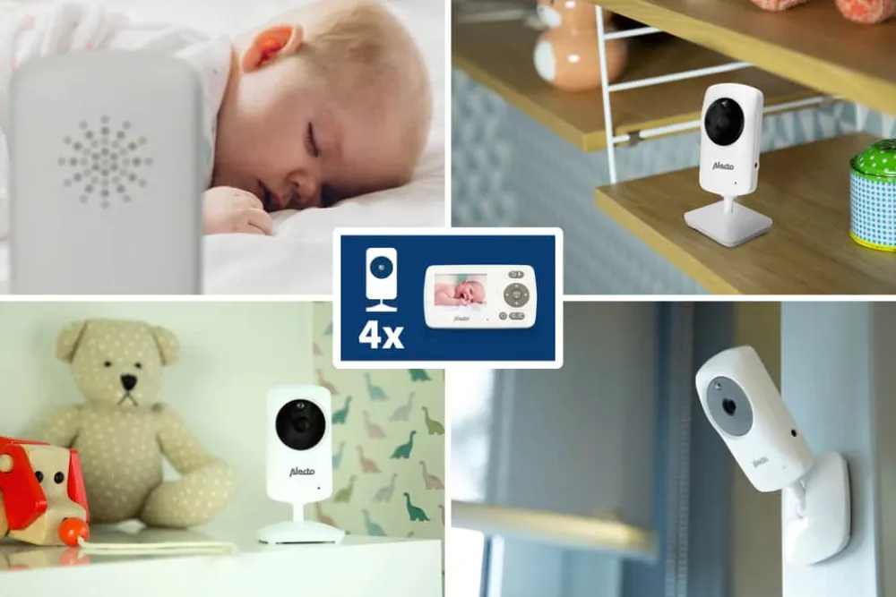 Clearance DVM-64 Babyalarm med video Børn Babyalarmer