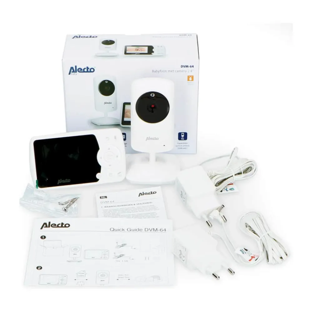 Clearance DVM-64 Babyalarm med video Børn Babyalarmer