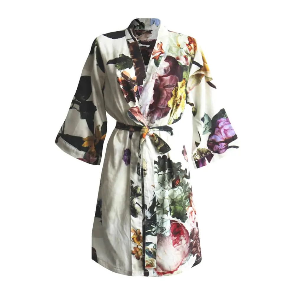 New Fleur Kimono Morgenkåber