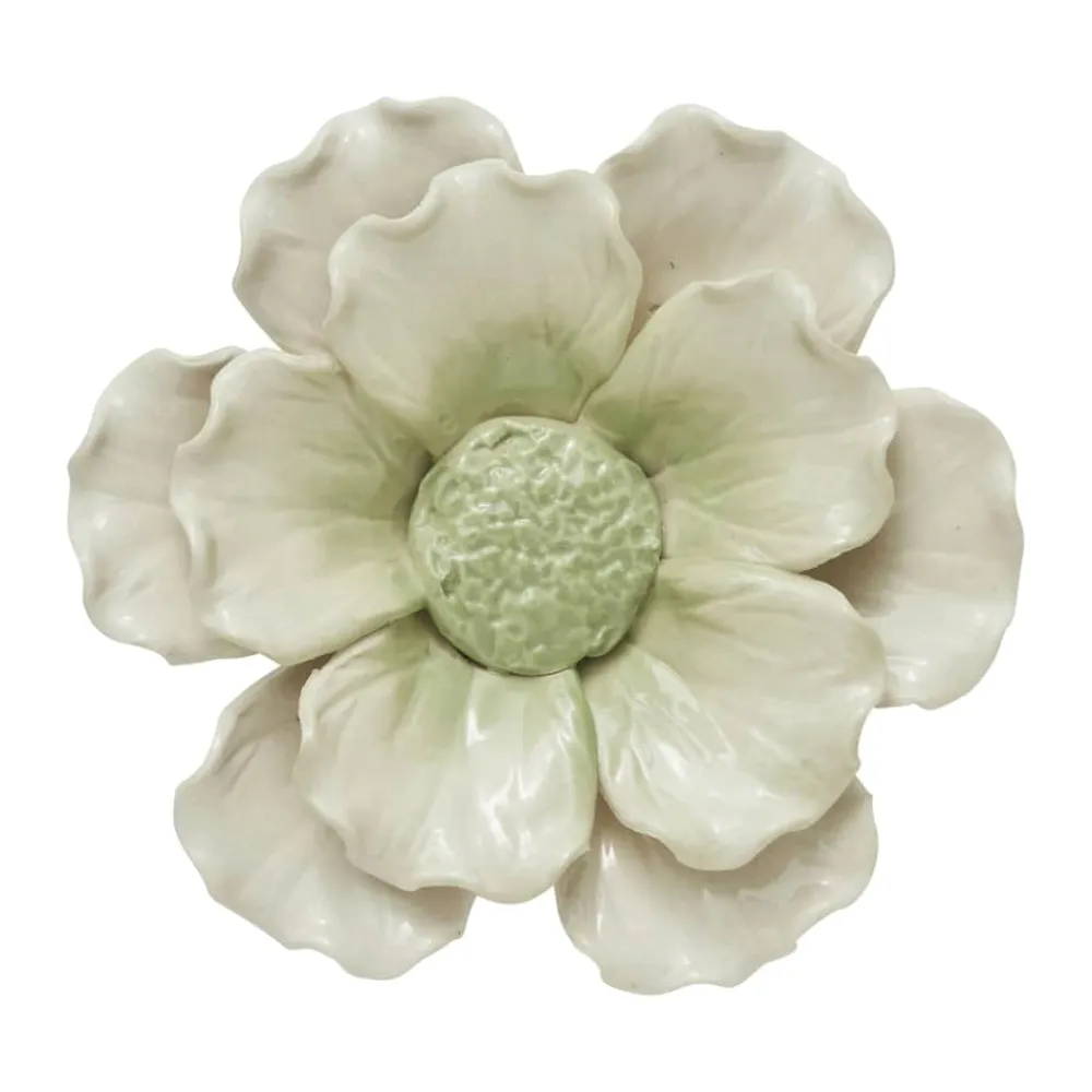 Best Floria Pocelænsvægblomst Plakater Og Vægdekoration