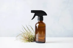 Discount Glasflaske med spray Sæbedispensere