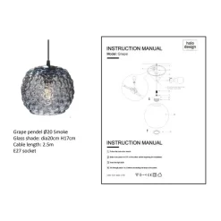 Outlet Grape Pendel Pendler