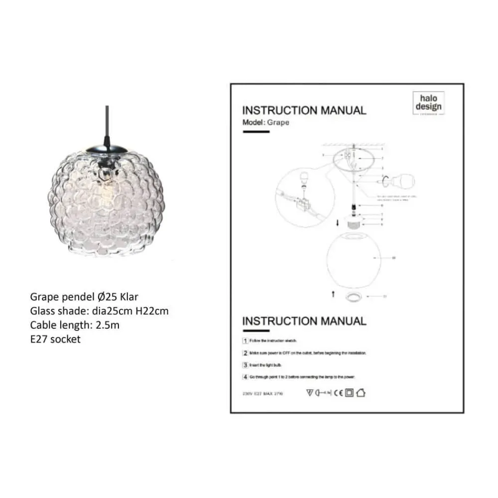 Clearance Grape Pendel Pendler