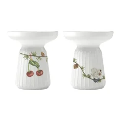 Best Hammershøi Jul Bloklysestage - 2 stk. Lysestager|Lys