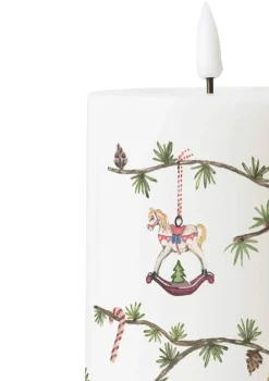 Discount Hammershøi Jul LED Bloklys - 3 stk. Lys
