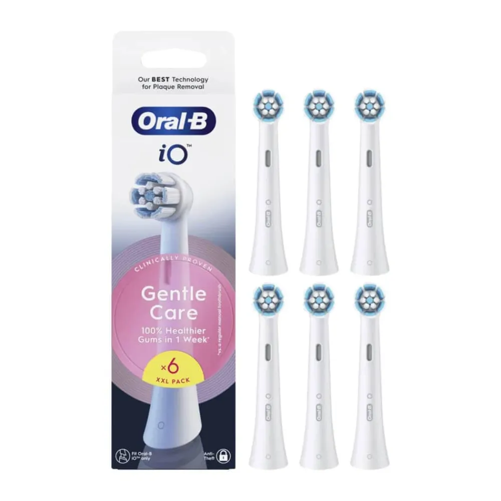 Hot iO Gentle Care Børstehoved - 6 stk. Eltandbørster Og Tilbehør