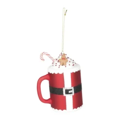 Outlet Julekugle - Santa Krus Julepynt