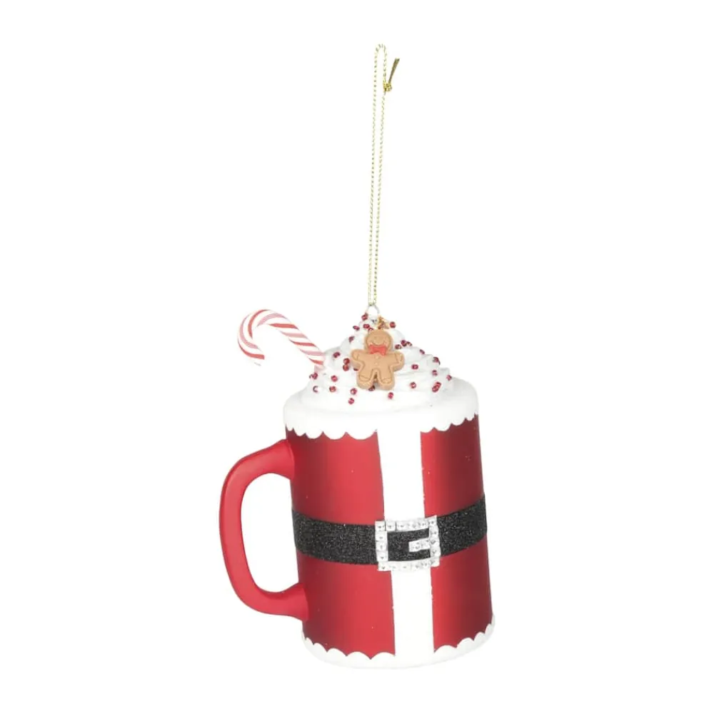 Outlet Julekugle - Santa Krus Julepynt