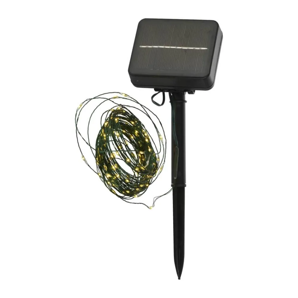New Knirke Solar LED Lyskæde Lyskæder