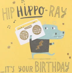 Kort - Hip hippo-ray it's your birthday Festartikler