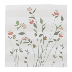 Discount Kort med motiv af blomster Festartikler
