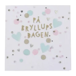 Clearance Kort - På bryllupsdagen Festartikler