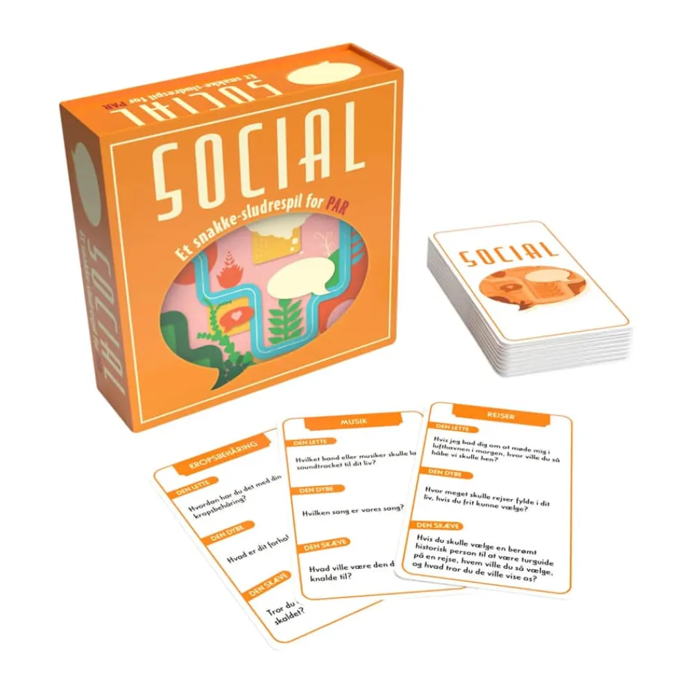 Kortspil - Social - Par Bøger Og Spil