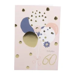 Kort - Tillykke 60 år Festartikler