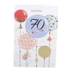 Hot Kort - Tillykke 70 år Festartikler