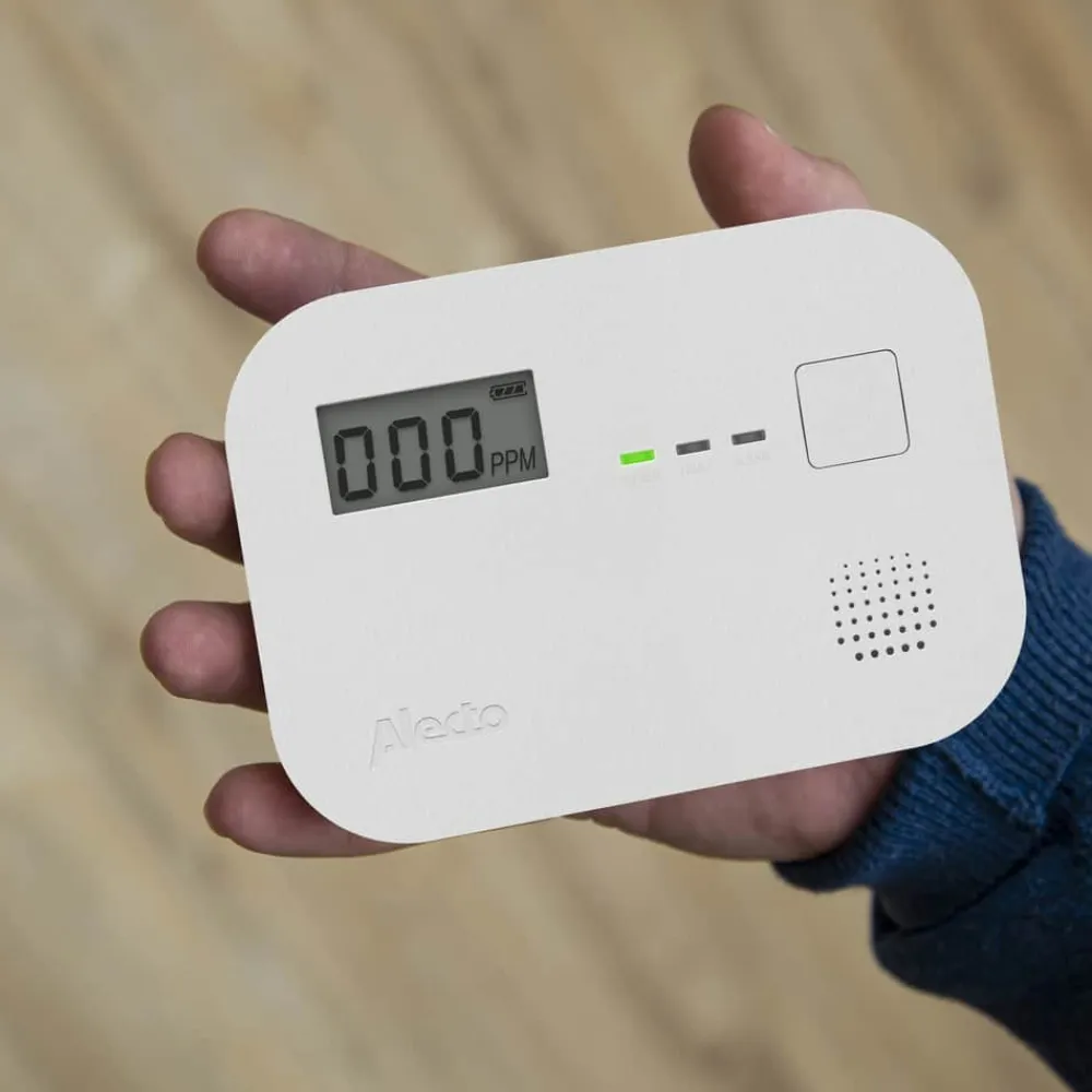 Outlet Kuldioxidmåler m. display Klima Og Ventilation