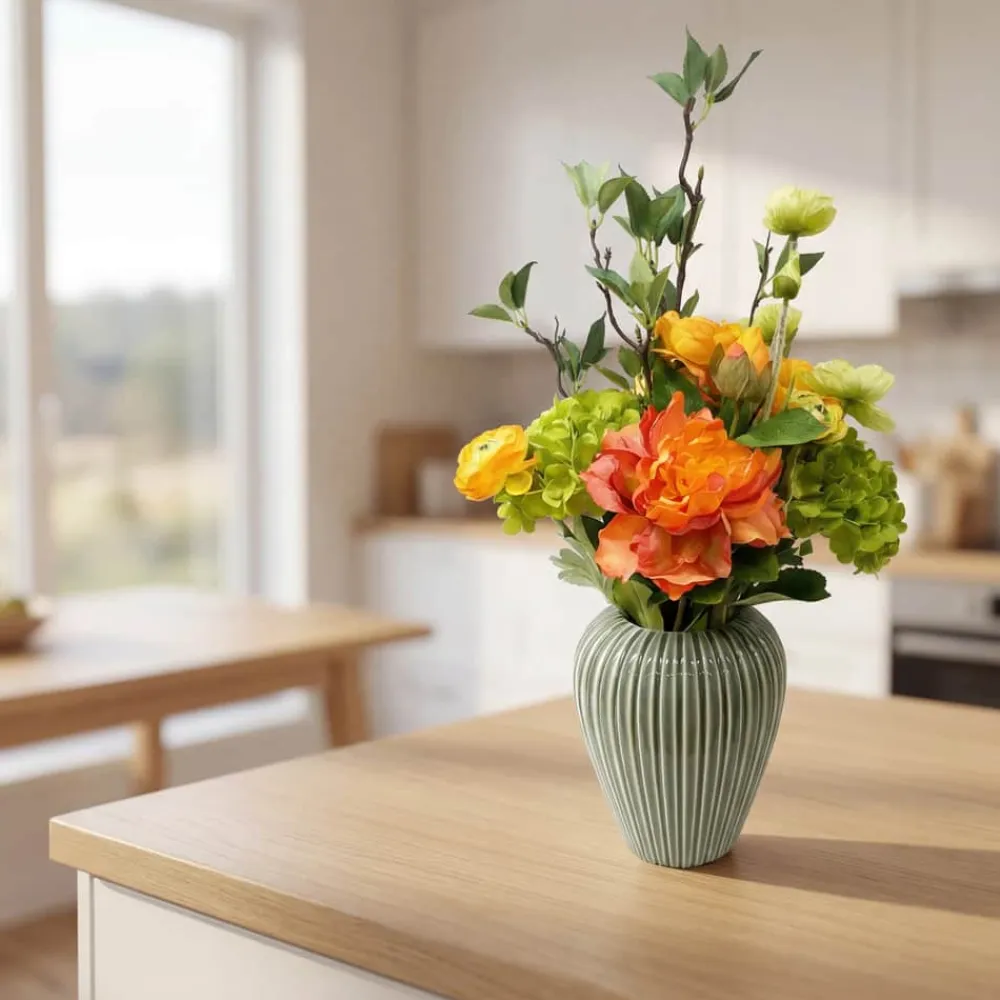New Kunstig Blomsterbuket Kunstige Blomster