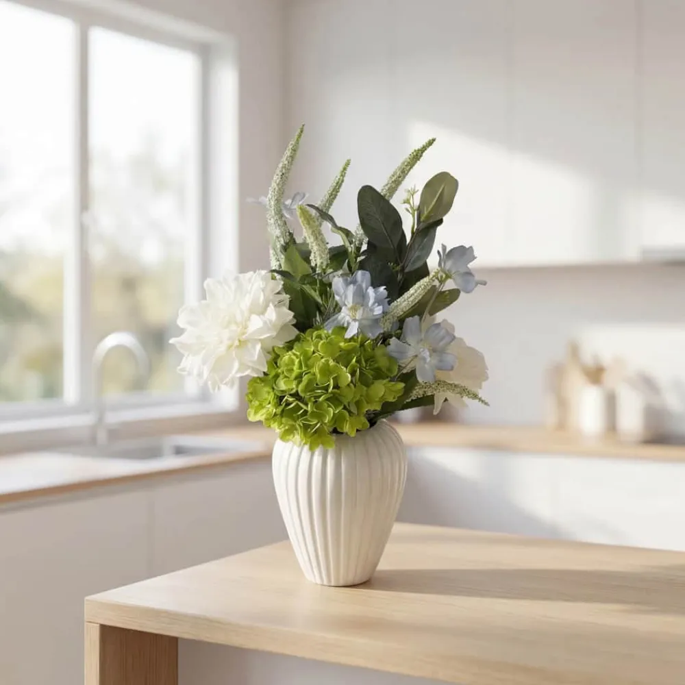 Online Kunstig Blomsterbuket Kunstige Blomster