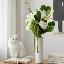 Online Kunstig Blomsterbuket Kunstige Blomster