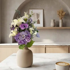New Kunstig Blomsterbuket Kunstige Blomster