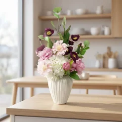 Clearance Kunstig Blomsterbuket Kunstige Blomster