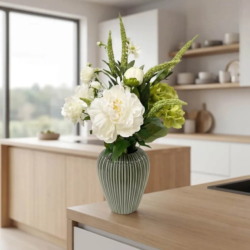 Outlet Kunstig Blomsterbuket Kunstige Blomster