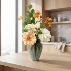Clearance Kunstig Blomsterbuket Kunstige Blomster
