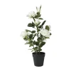 New Kunstig Blomst - Rose I Potte Kunstige Blomster